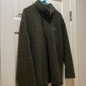 Green Sherpa Jacket